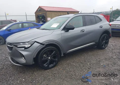 2021 Buick Envision Awd Essence z USA, uszkodzony, nr VIN LRBFZPR46MD060764